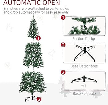 Easy open christmas tree Clearance