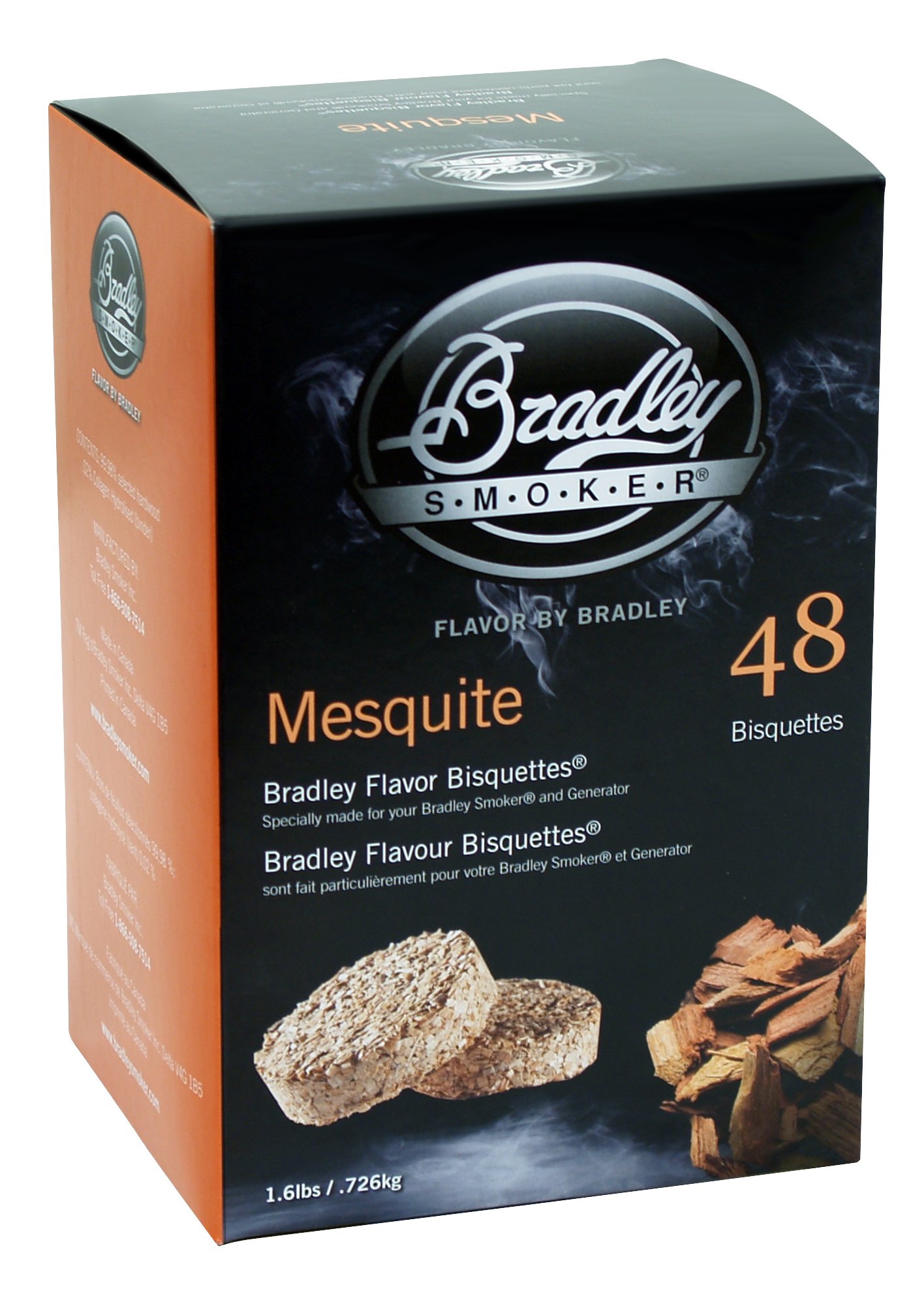 Mesquite : Bradley Technologies Smoker Bisquettes 48 Pack