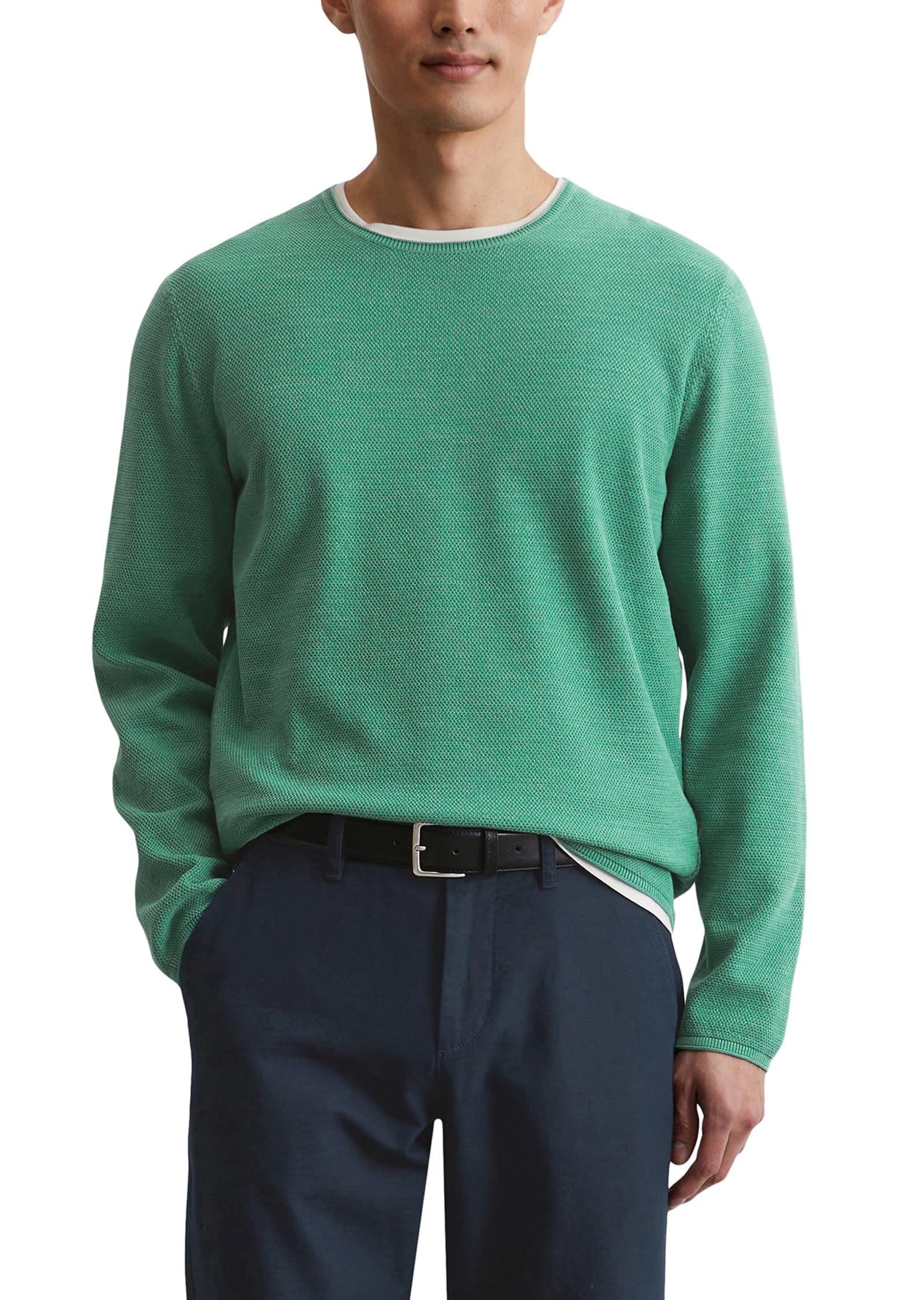 Marc O'Polo Men's 526502360080 Pullover Sweater, 412, XL