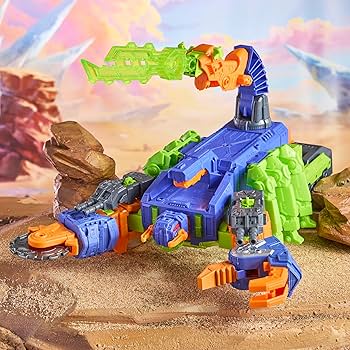 Transformers CYBERWORLD Scorponok Strike Battle Set