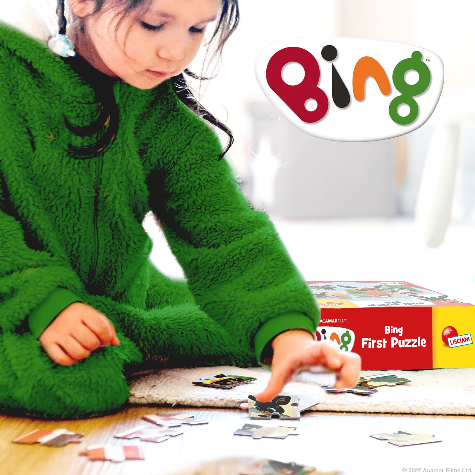 Lisciani Games Games, puzzle Bing, kolor, 95247