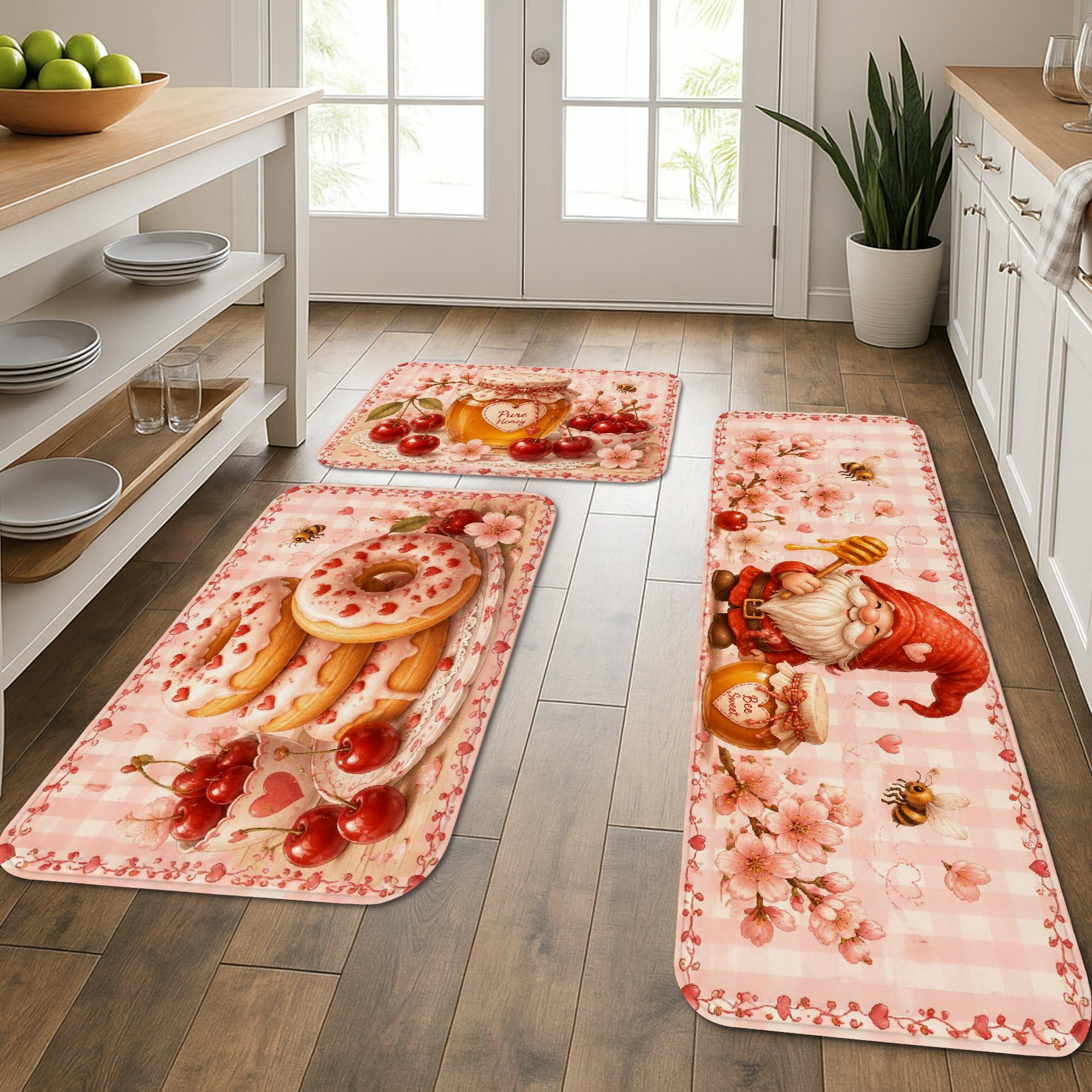 Tapis de cuisine en forme de nain pour évier buanderie et salle de bain