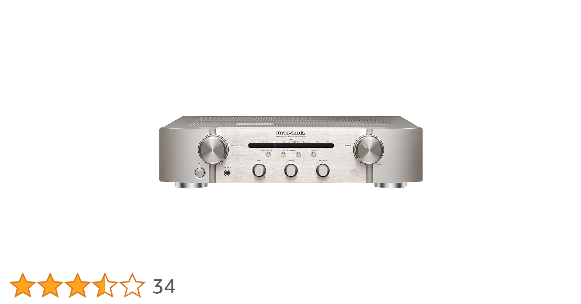 マランツ（marantz）プリメインアンプ PM6005 Amazon.co.jp: Marantz プリメインアンプ シルバーゴールド PM