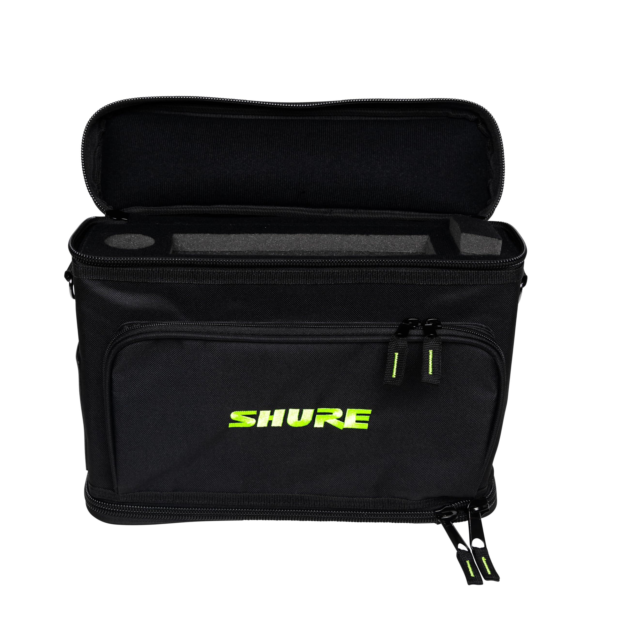 Gator Shure by, Borsa imbottita per sistema wireless per un singolo sistema microfonico wireless; (SH-WSYS-BAG)
