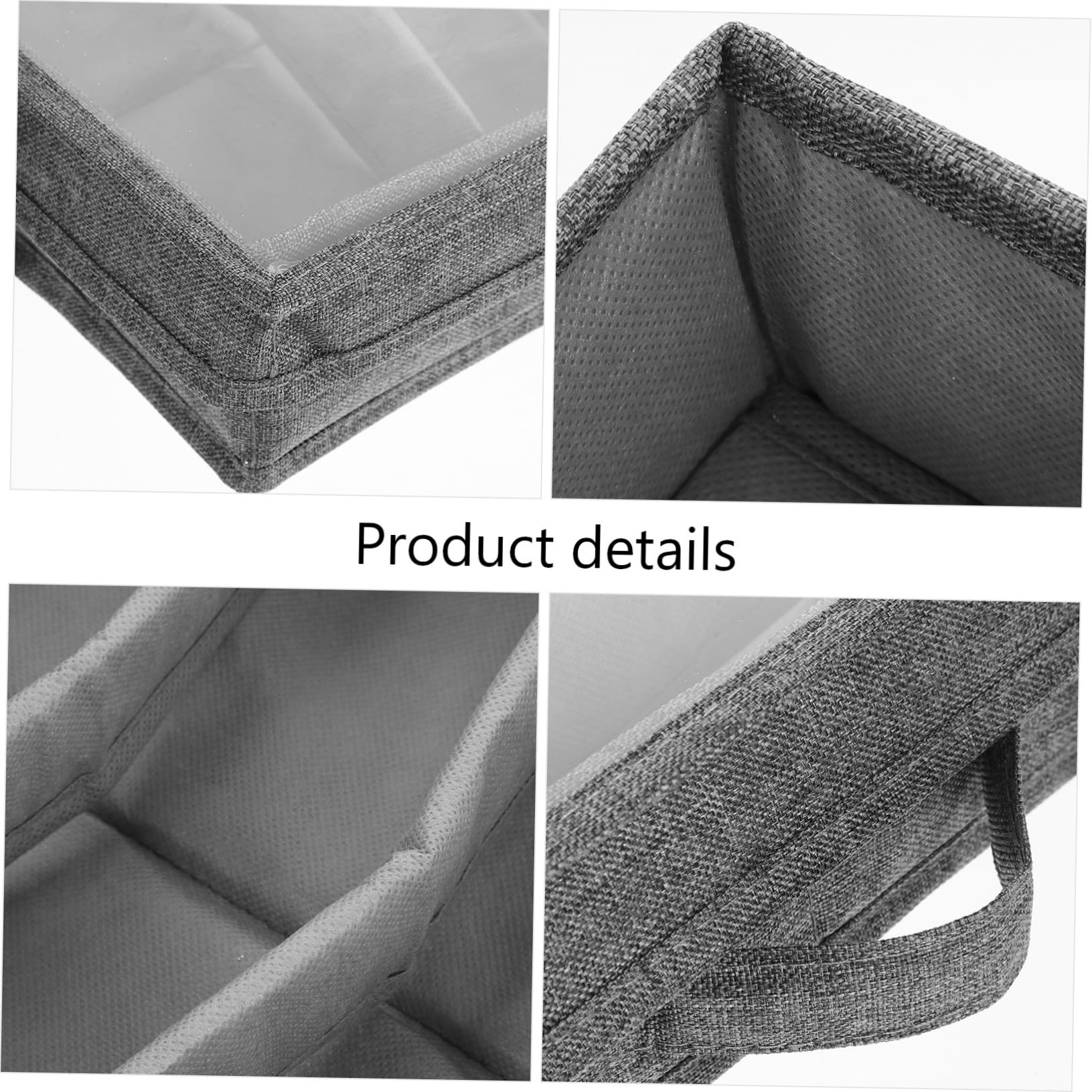Ipetboom Estuche para Guardar Cubiertos con Divisores Organizador de Vajilla de Caja para Utensilios Cocina