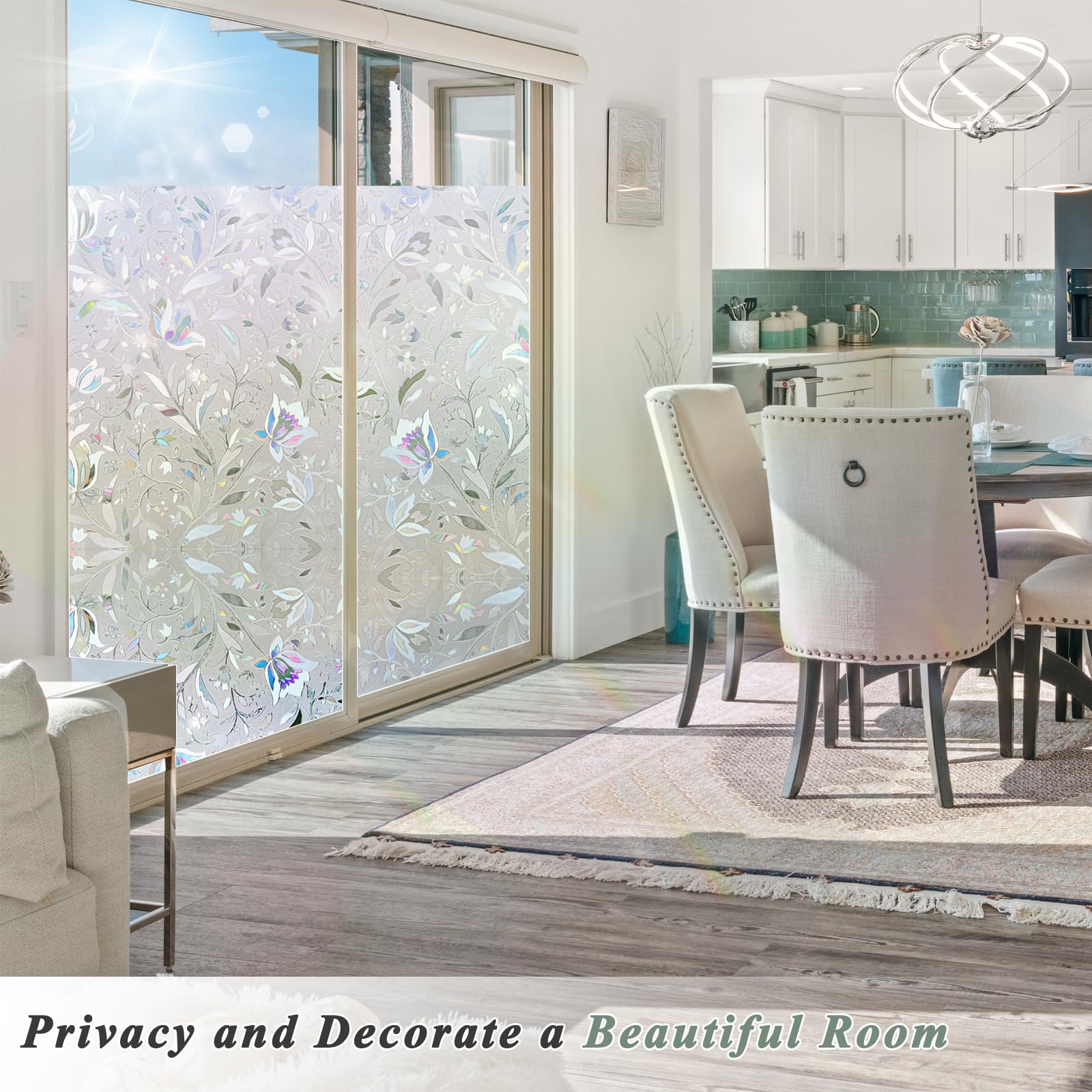 HONLONE Stained Glass Window Privacy Film - Image 4