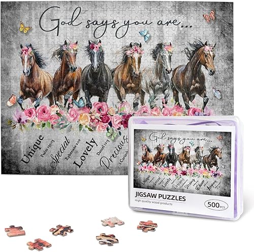 Miniatura 20 de Rompecabezas vintage para adultos, 500 piezas de libro de flores de plantas, rompecabezas de libros, páginas, rompecabezas retro con calavera