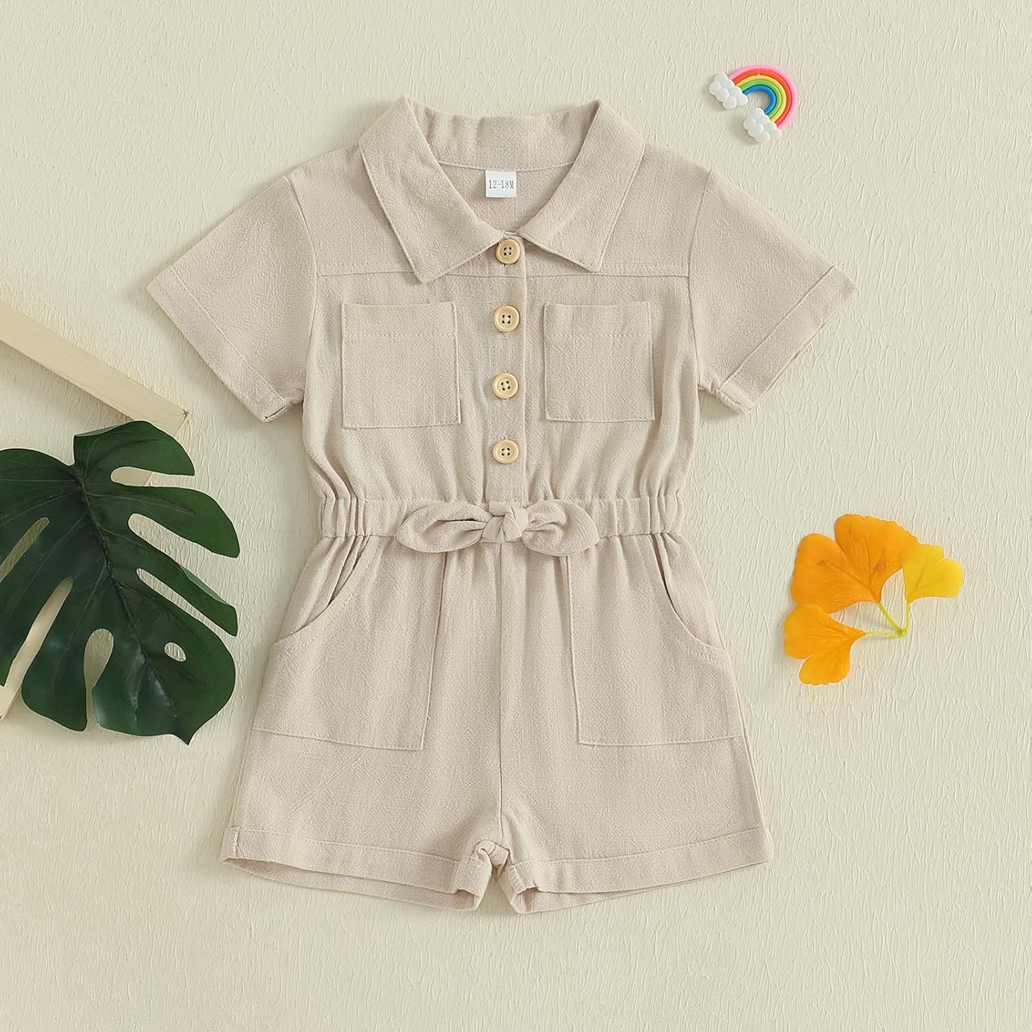 Ledy Champswiin Summer Toddler Girl Jumpsuit Shorts Little Girl Overalls Clothes Baby Jean Romper Jumpsuit One Piece Outfit - Image 3