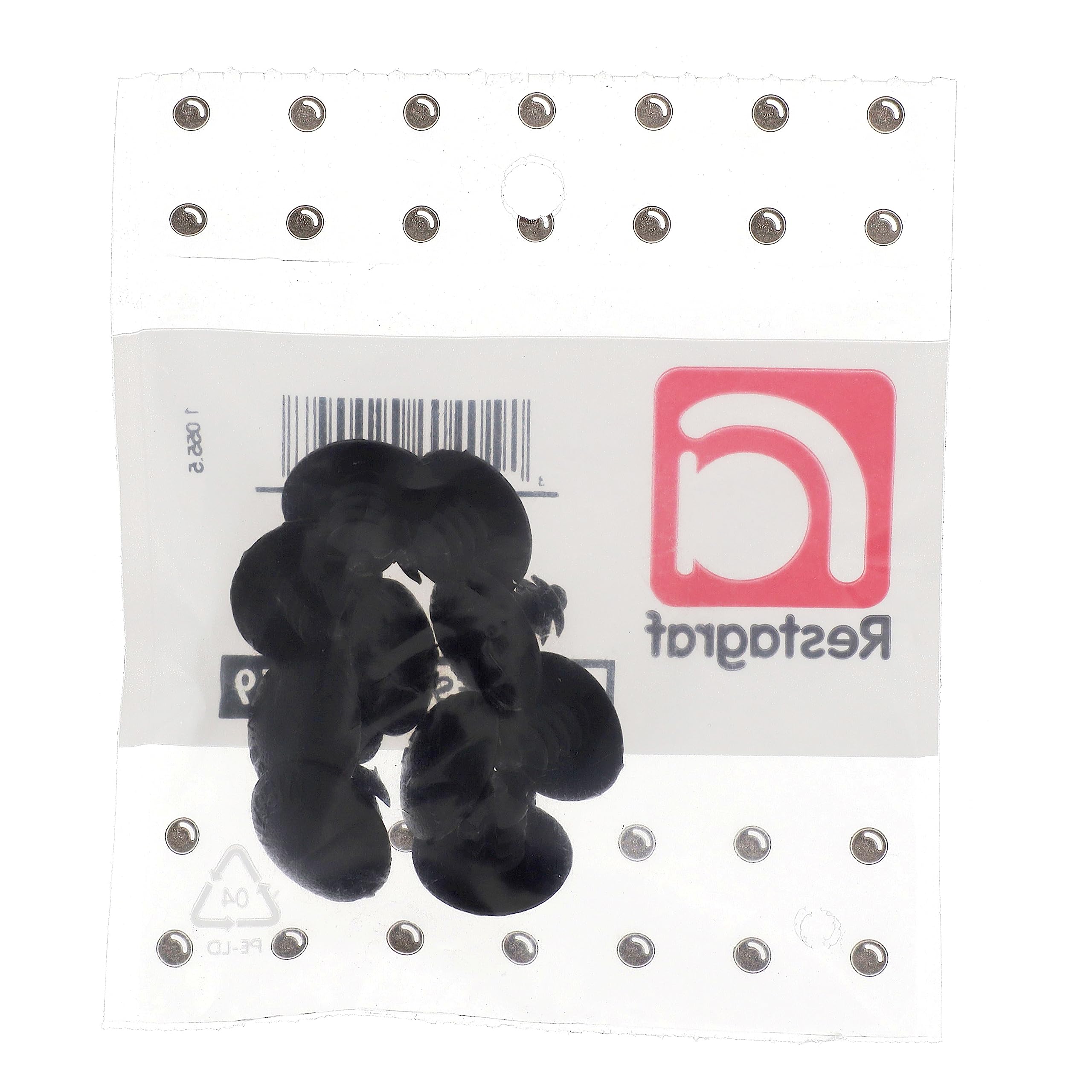 Clip-On Shutter for Installation in Tapped Hole M6 Pack of 10, Black, Sachet de 10 pièces - Image 3