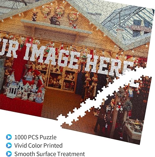 Miniatura 3 de Rompecabezas personalizado de fotos de 1000500300 piezas, rompecabezas de madera personalizado personalizado para familia, boda, amigos, niños (1000