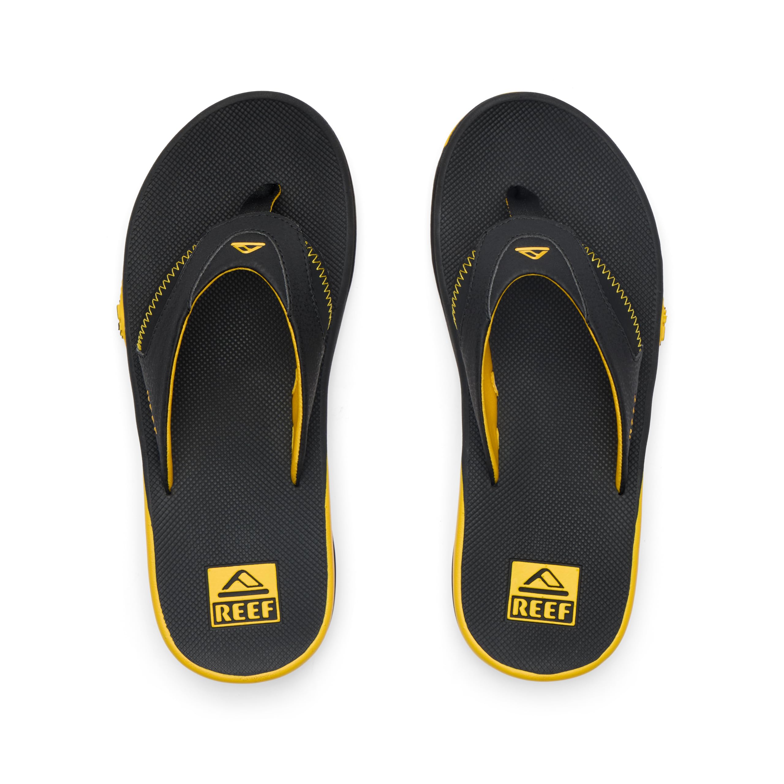 Reef Fanning Pregame Chanclas con abrebotellas para hombre, soporte en el arco, suela duradera, resistentes al agua, Carmesí/Blanco, 45 EU