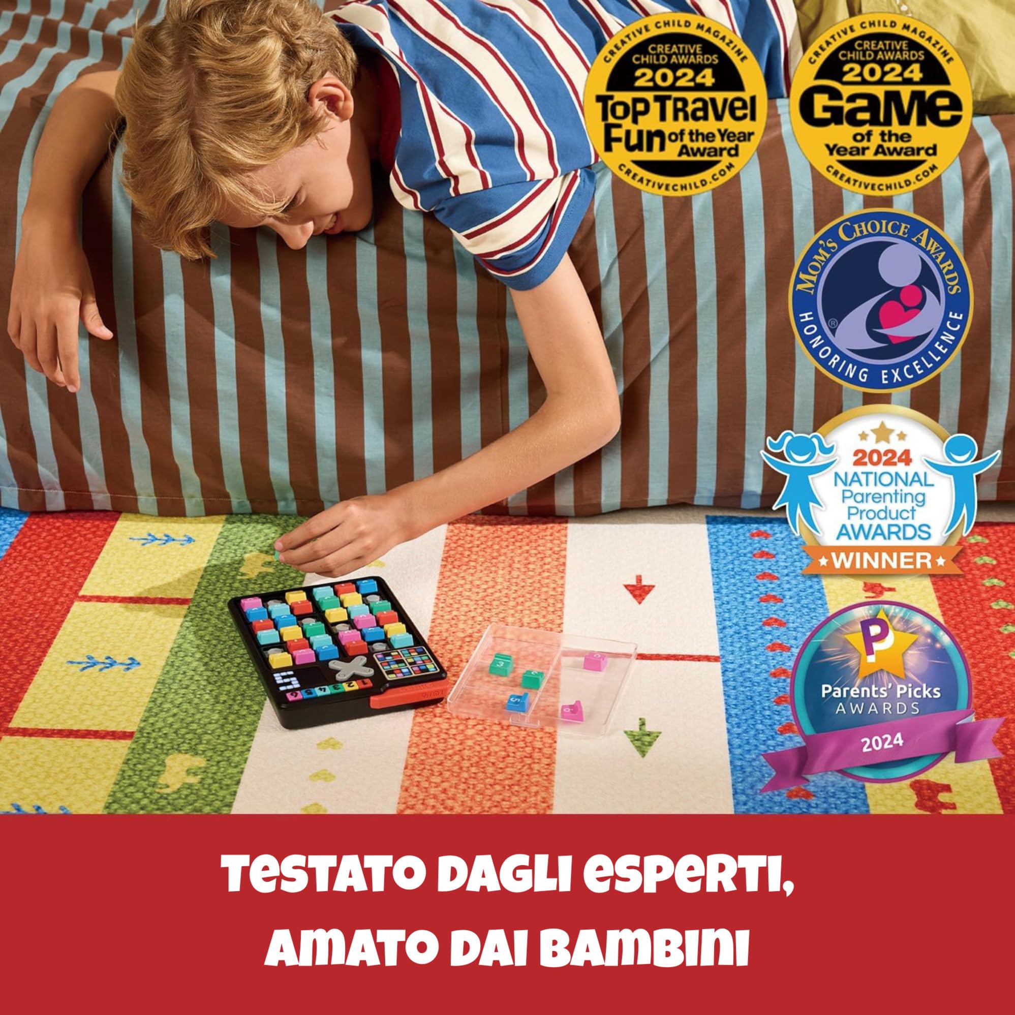 GiiKER Smart Sudoku Puzzle Games, 2500 sfide originali di Sudoku per bambini, rompicapo per bambini, giochi da viaggio, regali di compleanno per ragazzi e ragazze