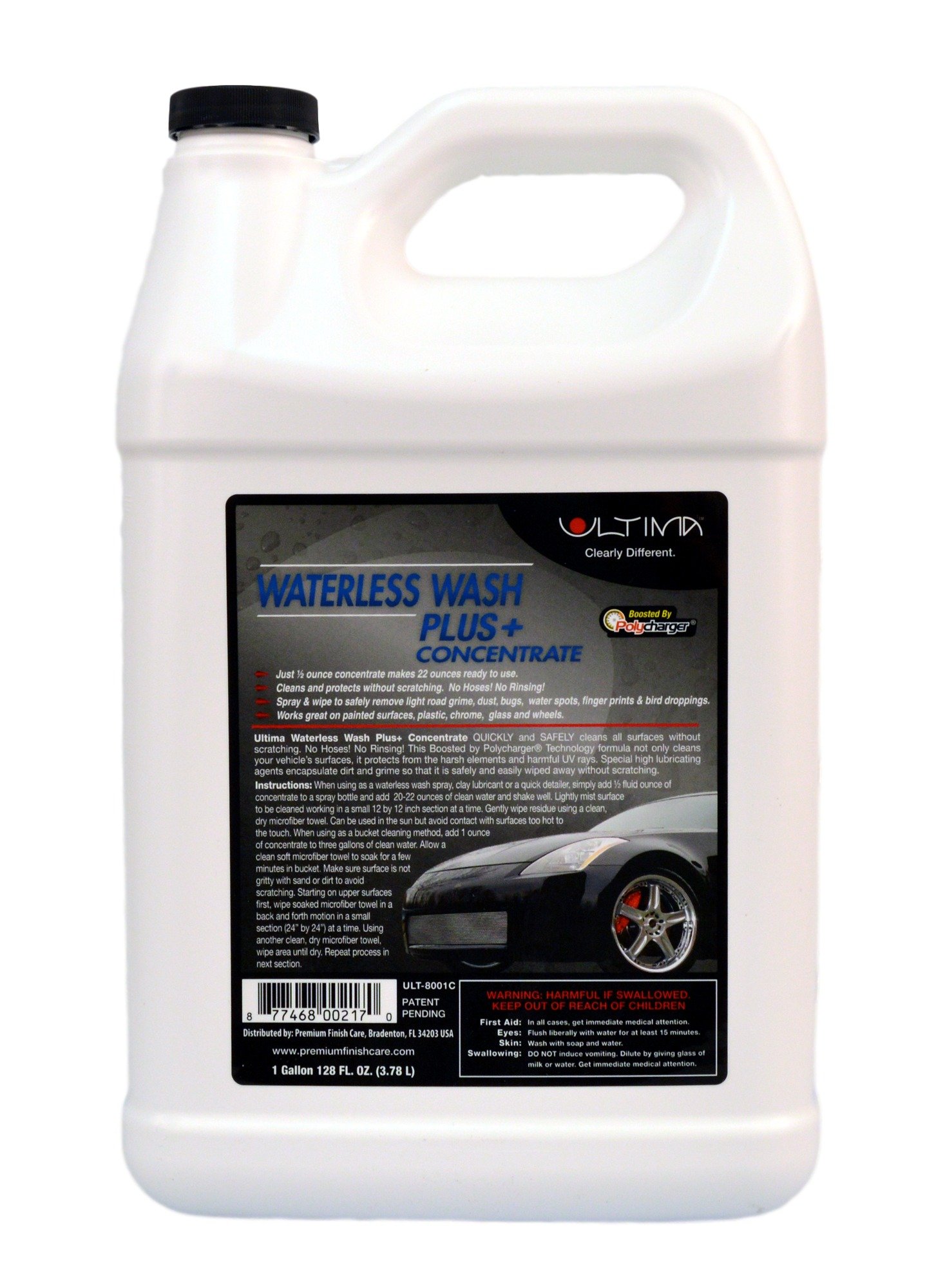 Ultima Waterless Wash Plus+ 42:1 Concentrate 1 gal. Container