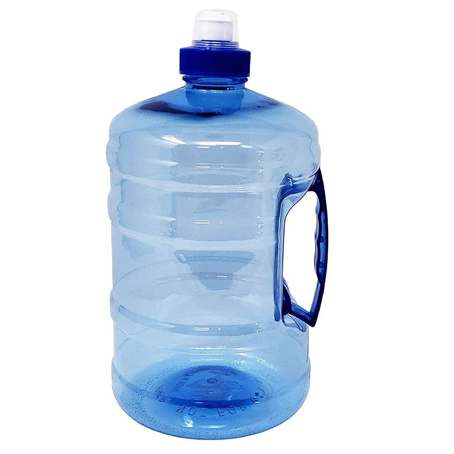 Large sports water bottle with leak-proof design for gym training and athletic performance
