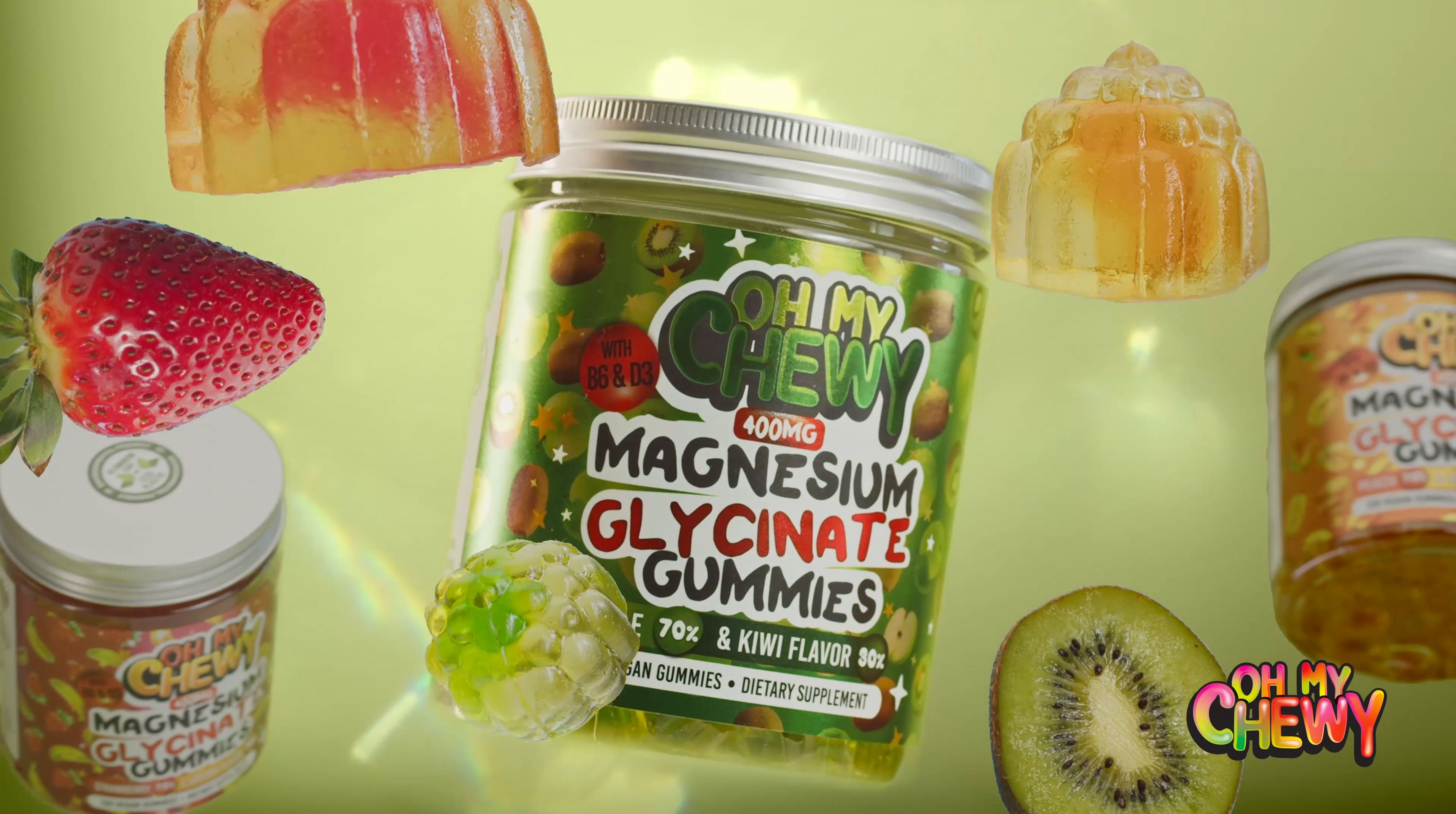 BeLive Magnesium Gummies 200mg - 60 Ct | Magnesium Glycinate Supplements For Relaxation, Stress Relief, And Sleep For Adults & Kids - Tasty And Tangy Pineapple Flavor - View #7