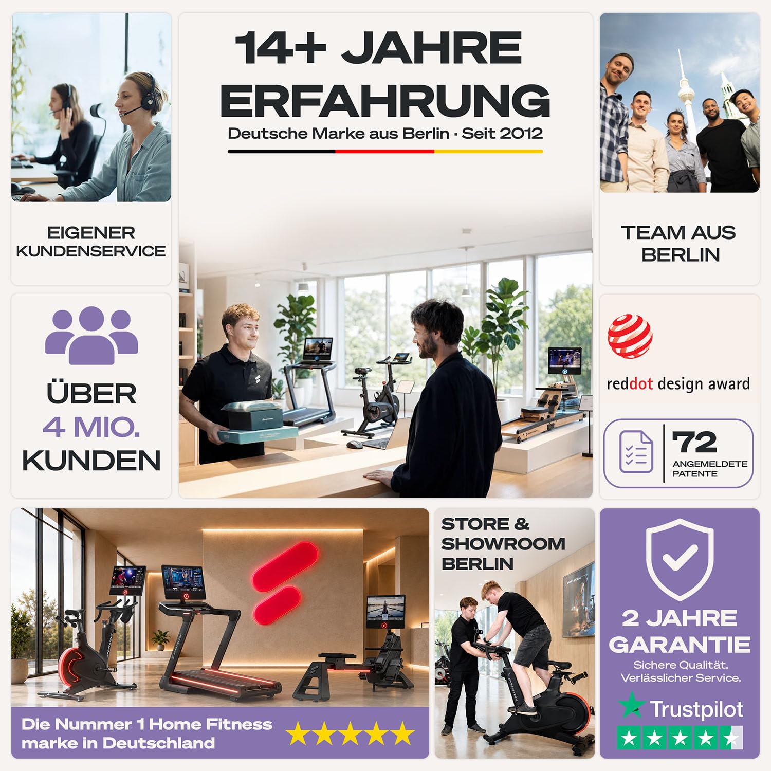 Sportstech Vibrationsplatte für Zuhause | Abnehmen, Fettverbrennung & Muskelaufbau | Oszillation, 99 Intensitätsstufen, Bluetooth-Fernbedienung | leiser Motor bis 120 kg | Trainingsbänder | sVibe Lite