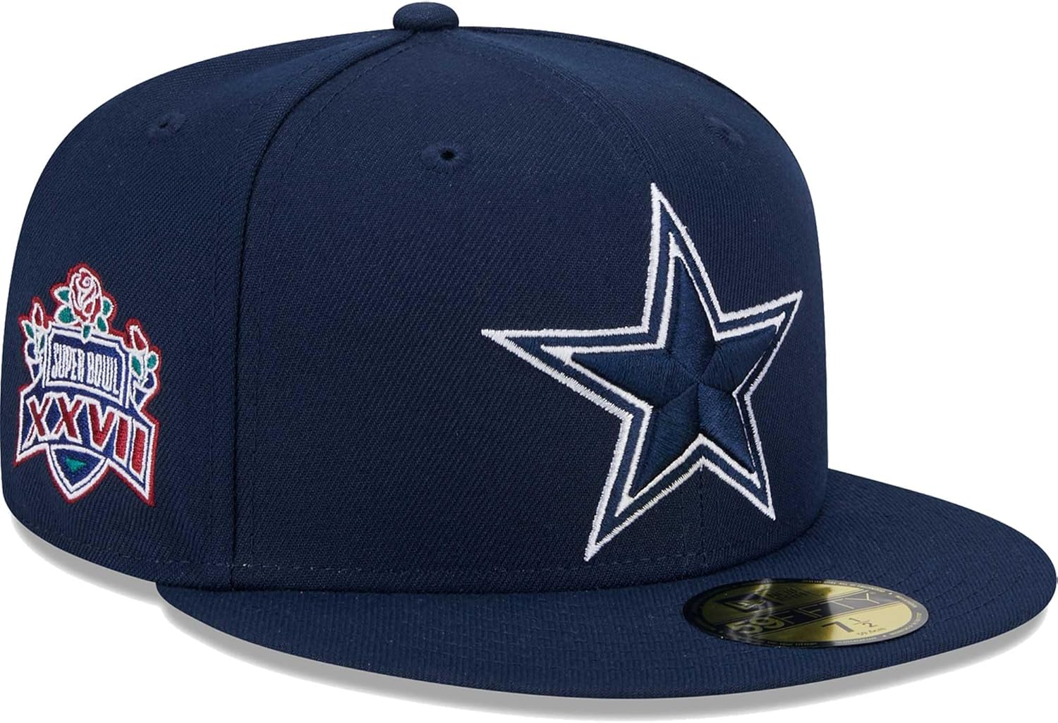 New Era Men's Navy Dallas Cowboys Main Patch 59FIFTY Fitted Hat