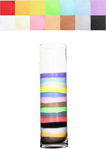 Miniatura 3 de WGV Unity - Arena gruesa de color arena gruesa de 1 libra, relleno de jarrón, juego de terapia, diseño de centro de mesa de terrario para boda,