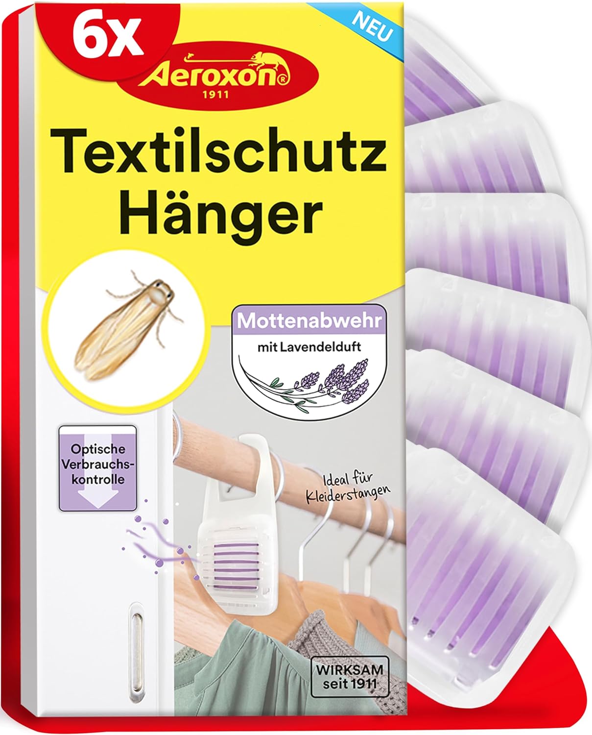 Raid (Paral) Lebensittel-ottenfalle, Zur Bekäpfung Von Otten In Der Küche, 2er Pack (2 X 3 - Foto 2