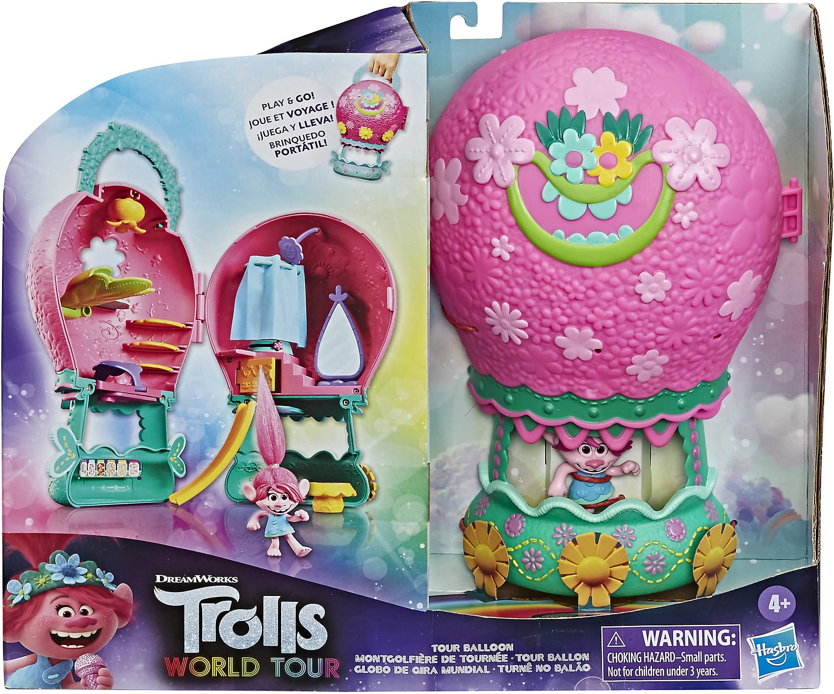 trolls world tour balloon playset