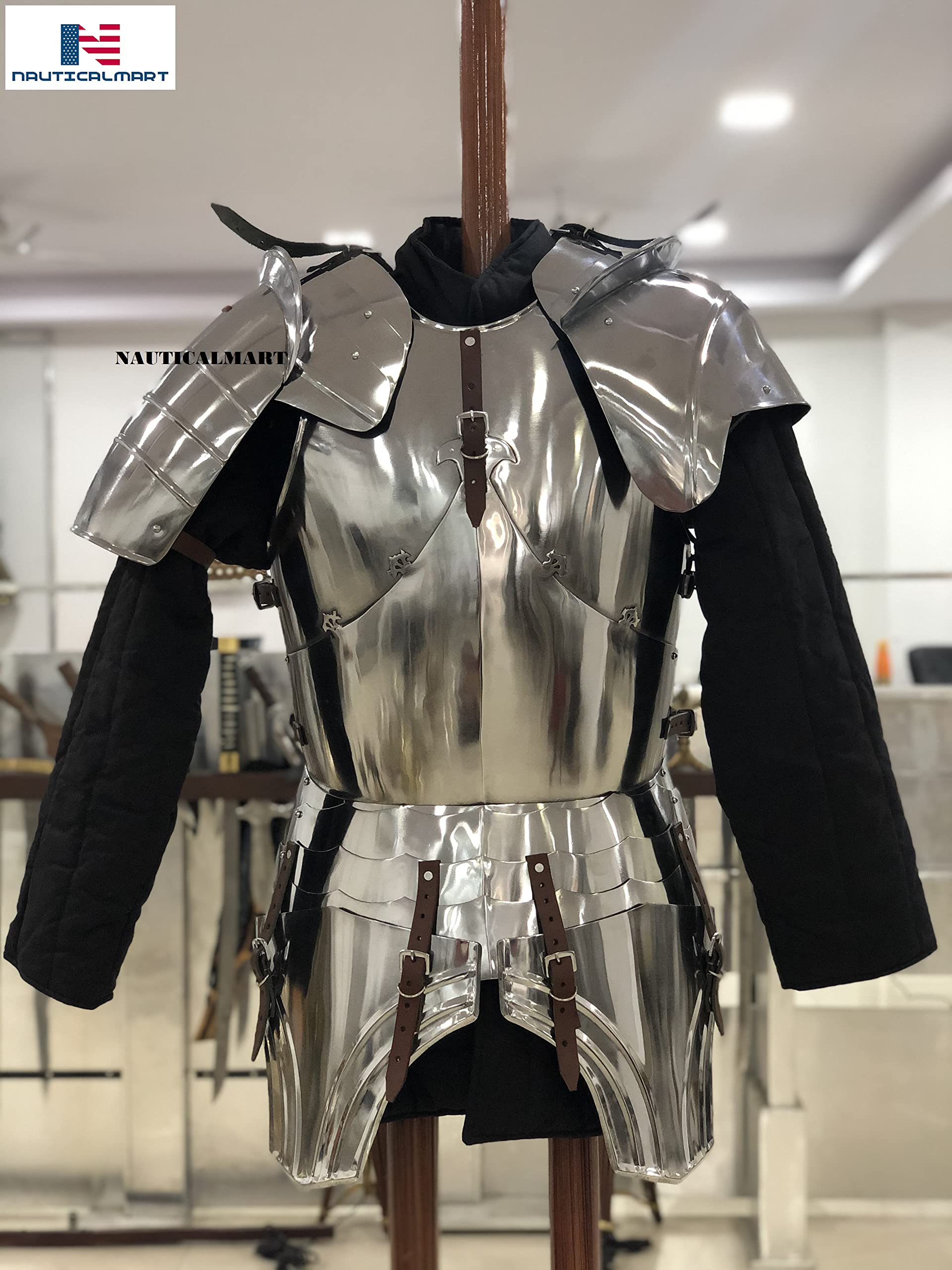 NauticalMart Armor Breastplate Medieval Cuirass Chest Plate LARP Halloween
