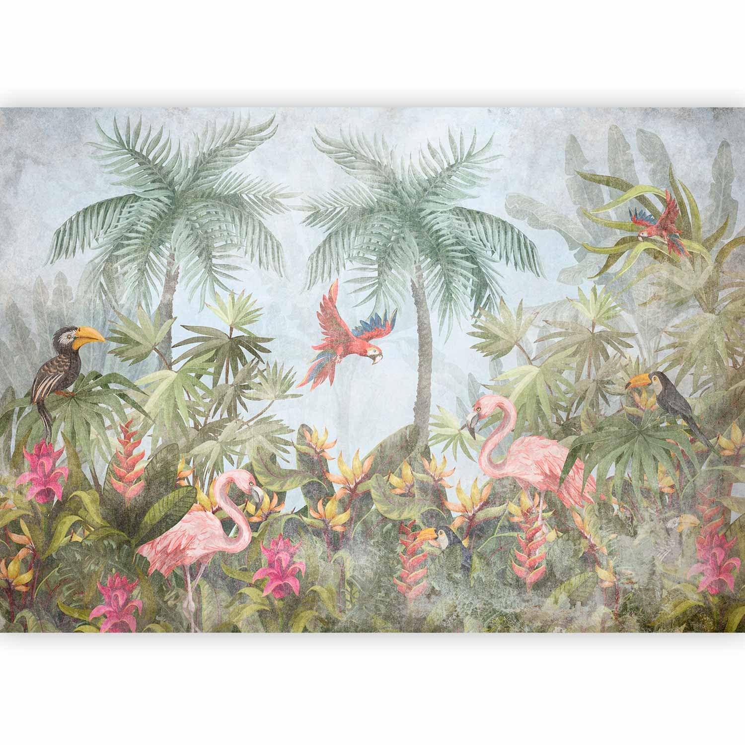 murando Fotomurales Selva 350x256 cm XXL Papel pintado tejido no tejido