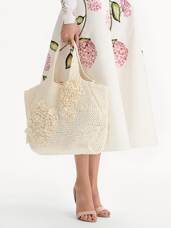 The Topaz In Crochet Raffia