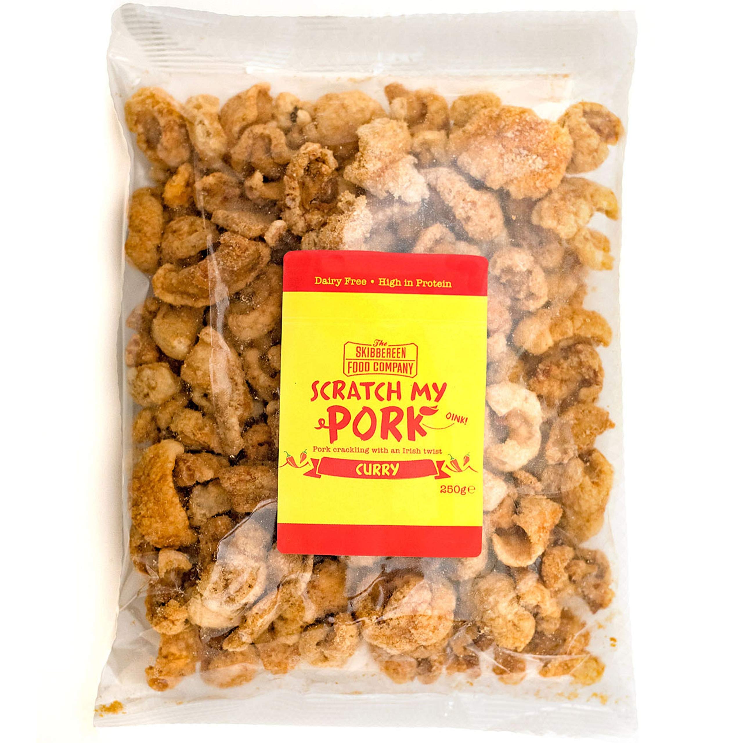 Buy Scratch My Pork Bulk Pork Crackling Curry Flavour Pork