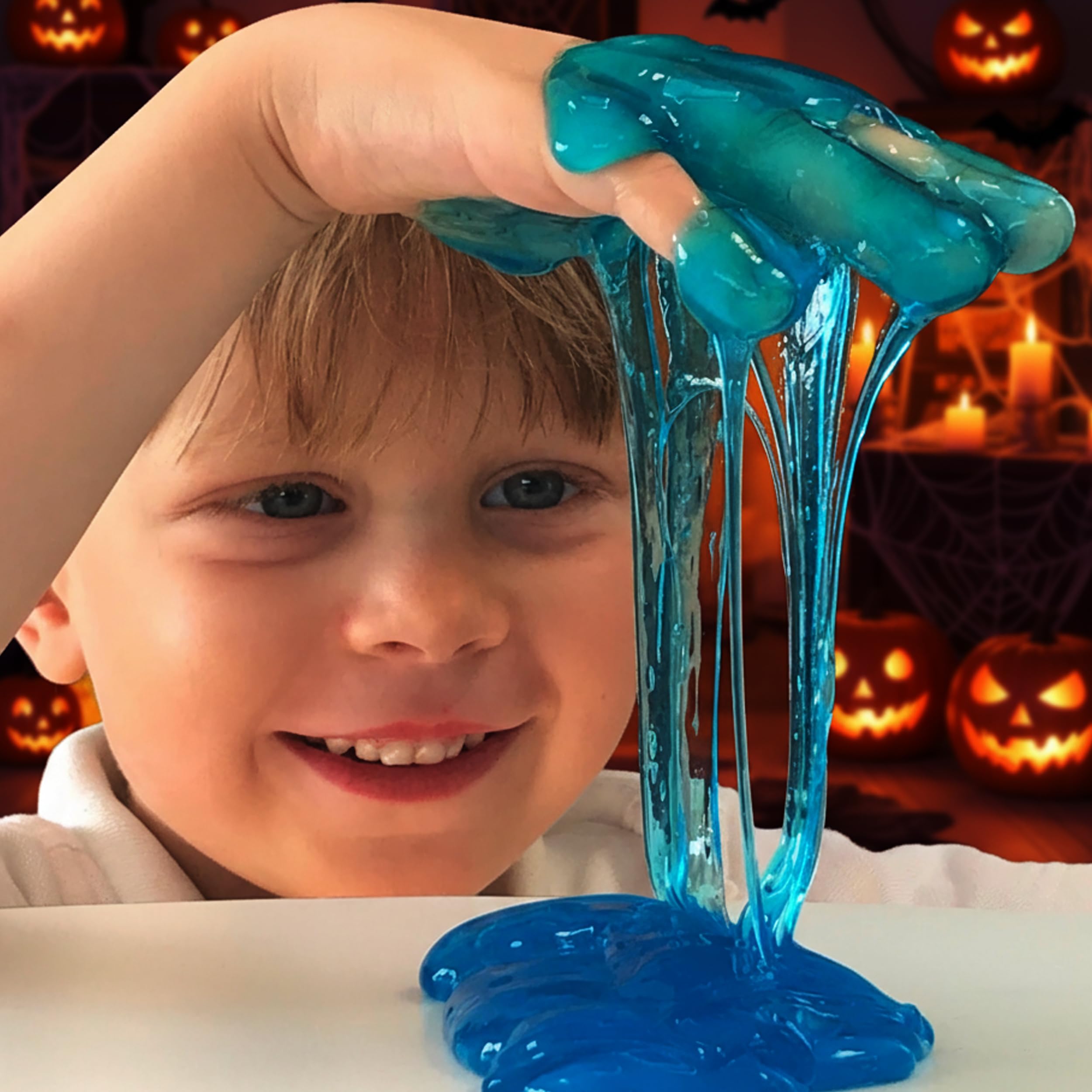 Amazon.com: The Original Glow in The Dark Slime - 6pc Party Pack