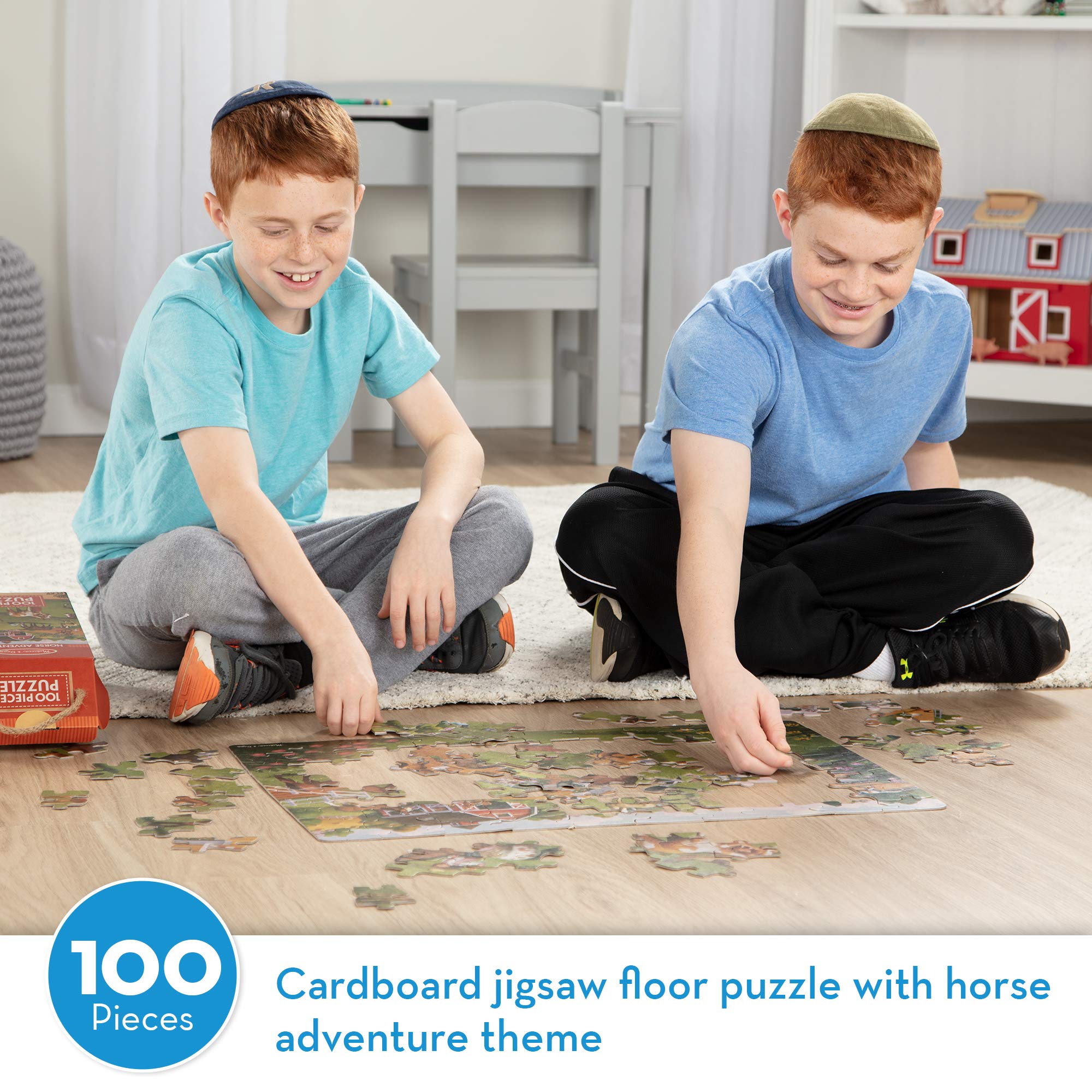 melissa and doug 100 piece floor puzzles
