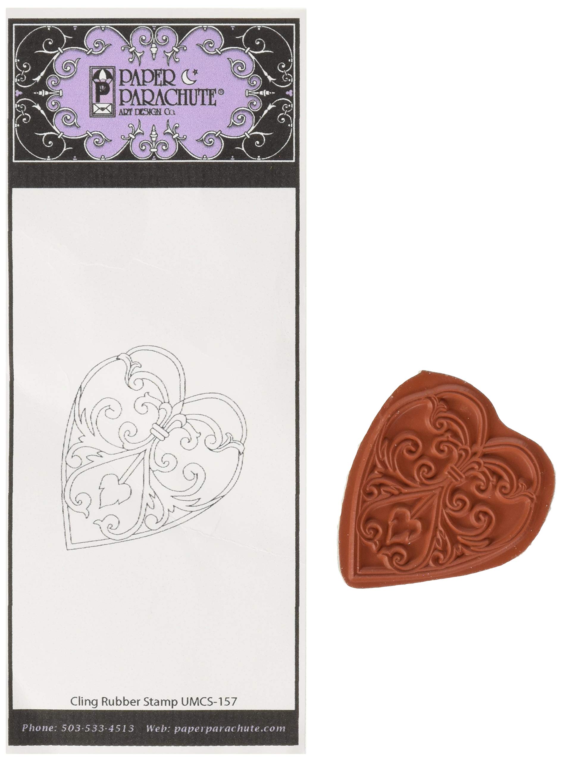 Buy Paper Parachute Paper Parachute Cling Rubber Stamps 2inch x 2inch