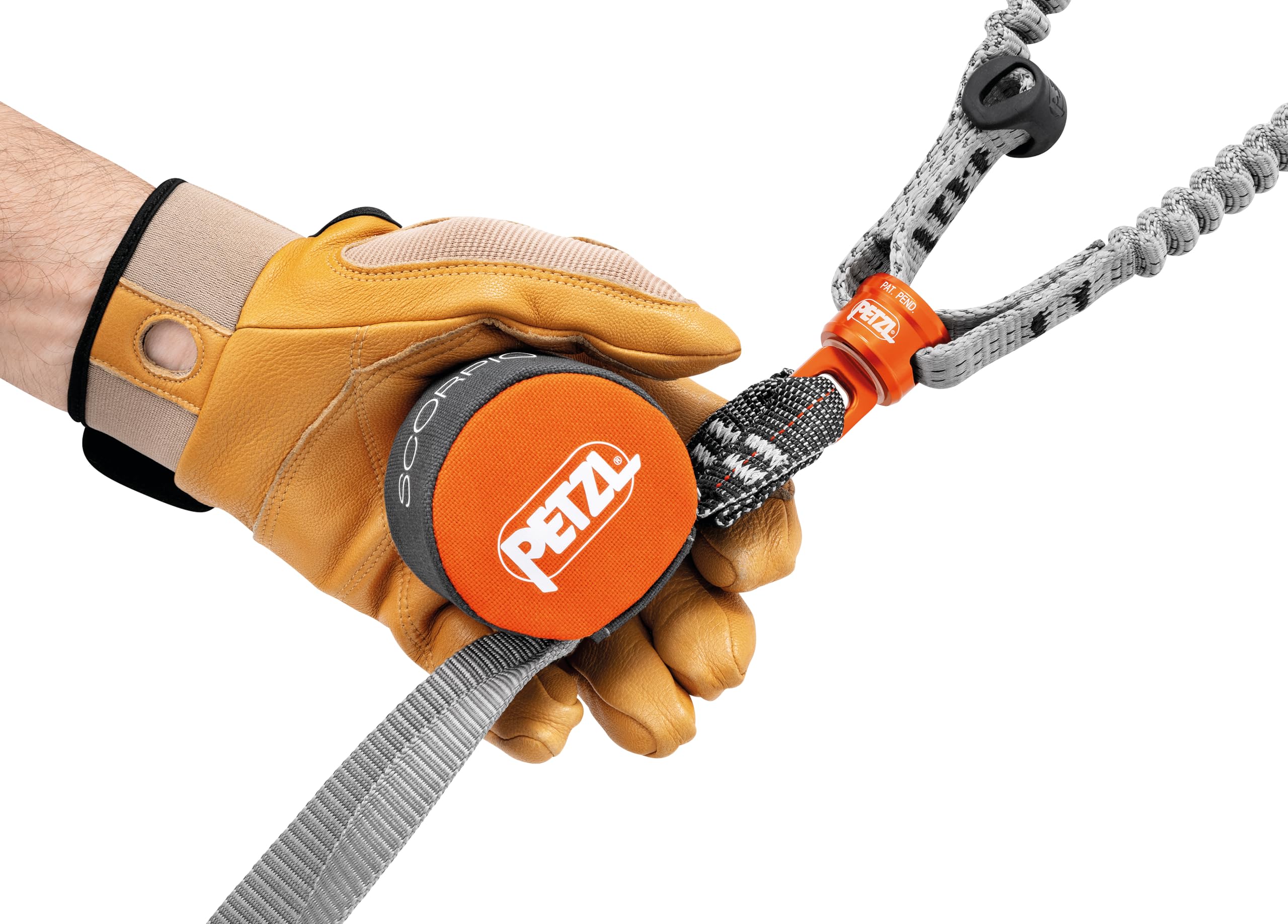 PETZL Lanyard Scorpio Vertigo SW para Adultos, Ideal para Uso práctico, Formato práctico