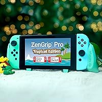 Vista 5 de Satisfye - ZenGrip Pro Gen 3 OLED, a Switch Grip Compatible with Nintendo Switch - Comfortable & Ergonomic Grip, Joy Con & Switch Control. #1 Switch