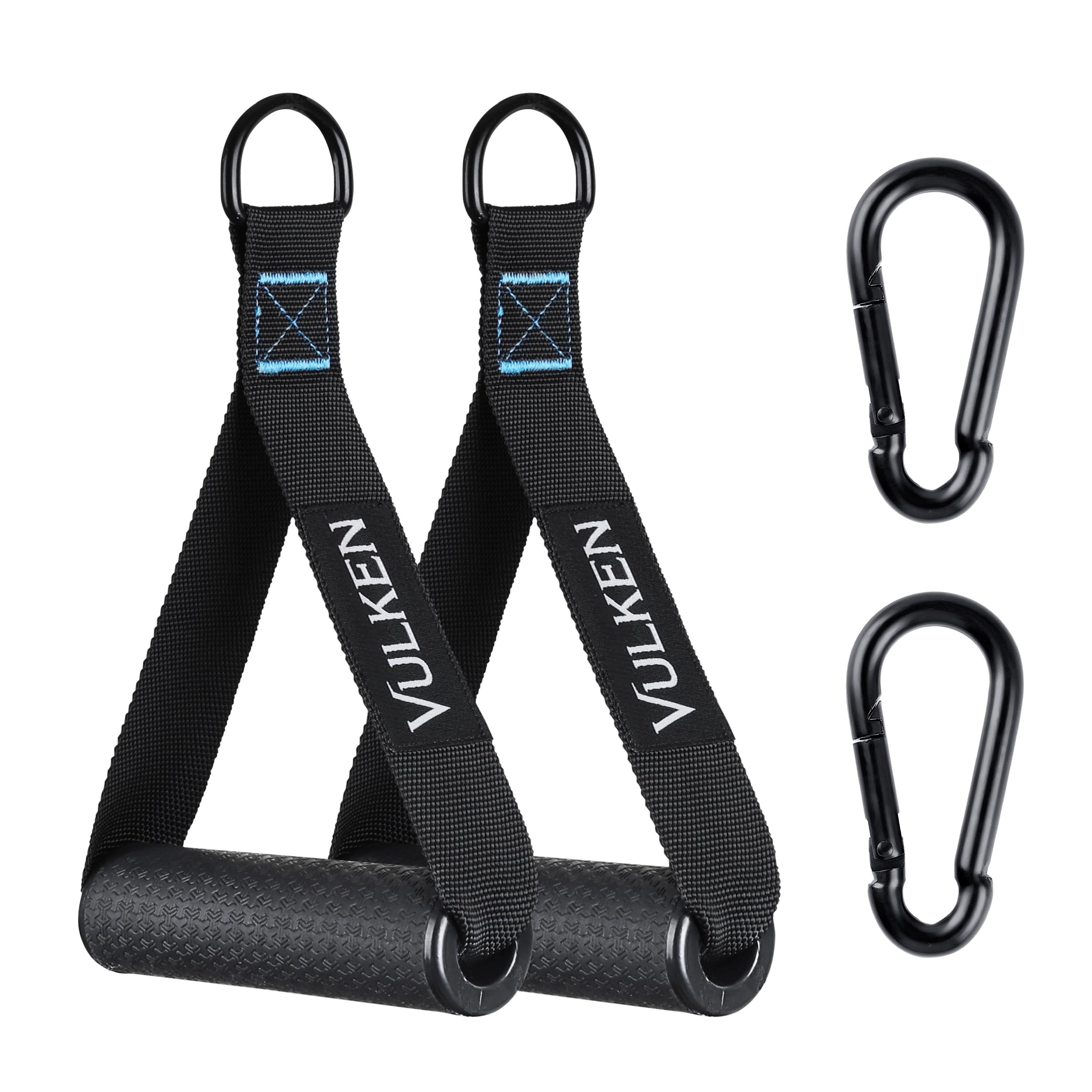 Exercise Handles Cable Attachments for Gym, Replacement Workout Handle for Resistance Band and Cable Machine Pulleys