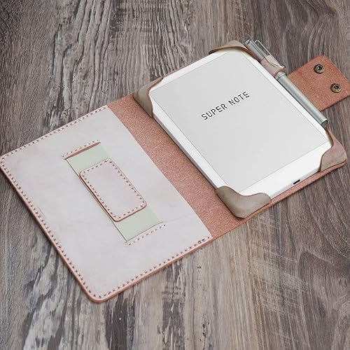 Miniatura 8 de Funda de cuero personalizada para Supernote A5xSupernote A6X, Supernote A5x folio, compatible con LAMY AL-star EMR Pen, Standard Pen - K03