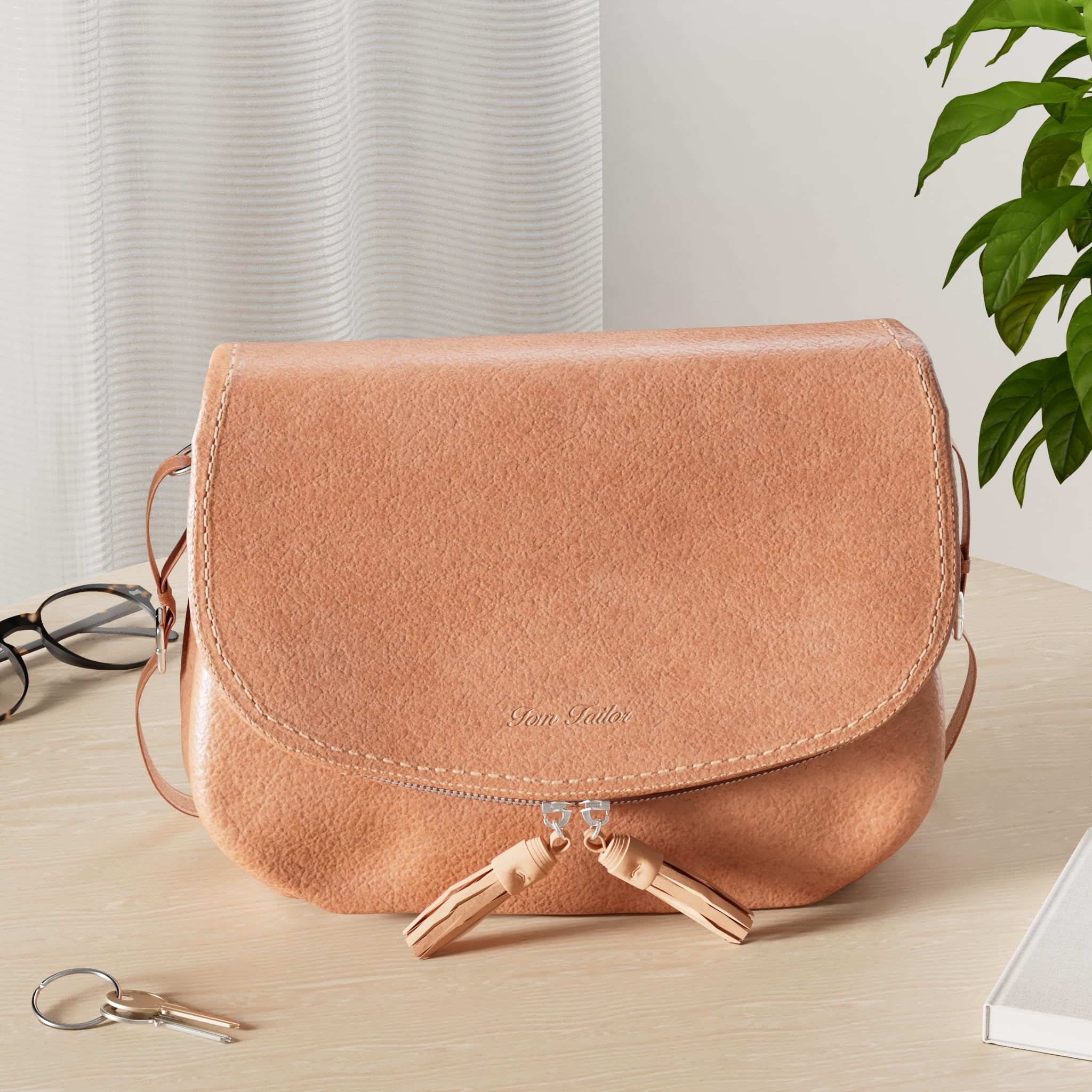 TOM TAILOR bags Lari - Borsa a tracolla da donna stile crossbody di medie dimensioni