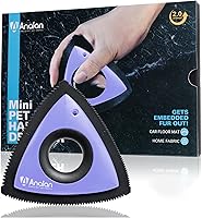 Vista 12 de Analan - Removedor miniatura de pelo de mascotas, de gato o de perro. Cepillo para limpiar las telas del auto, el sofá, el hogar