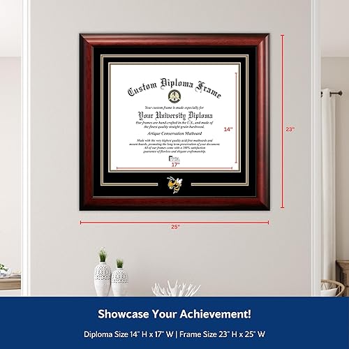 Vista 169 de NCAA - Marco para diploma Spirit.