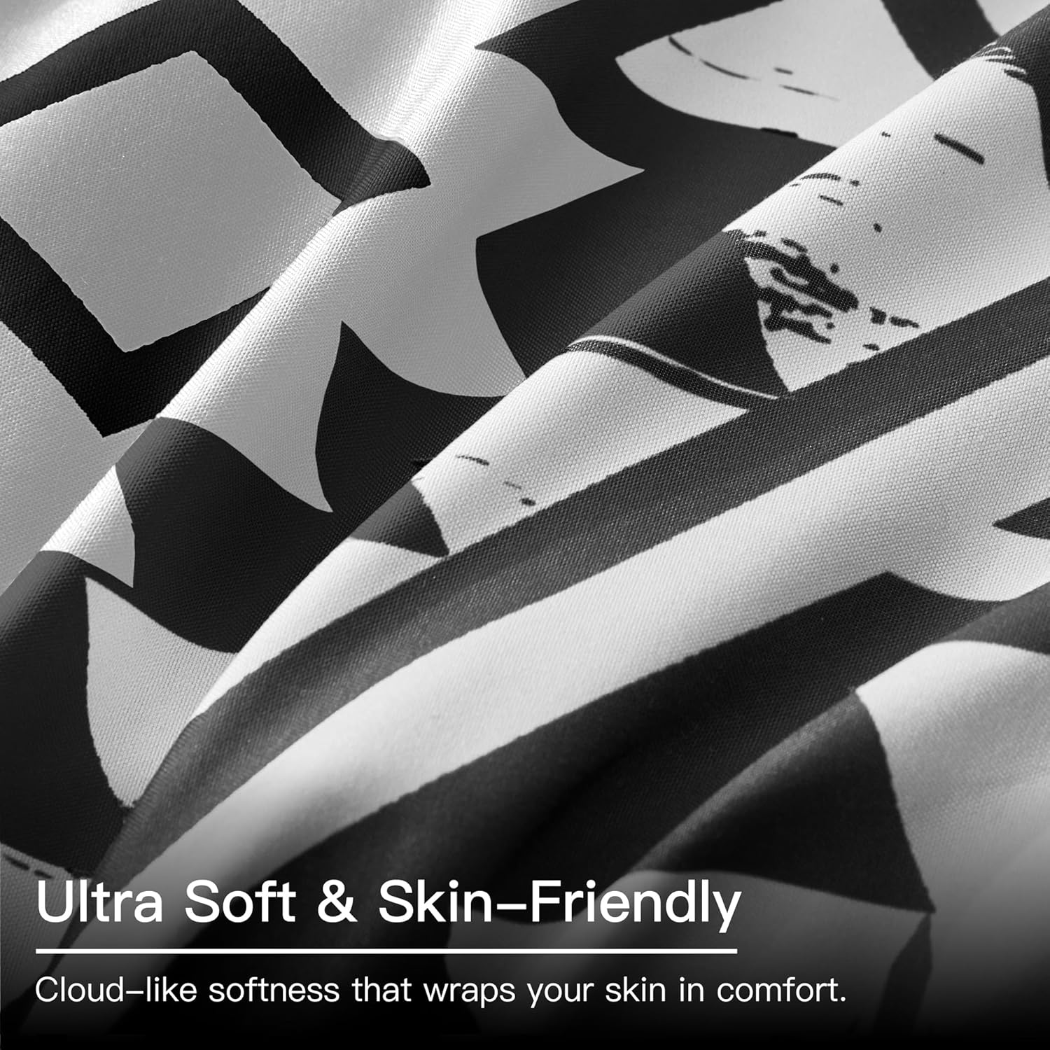 Black Queen Comforter Set – 3 Piece Boho Aztec Western Bedding Sets, Soft Lightweight Comforter for All Seasons, Southwestern Style, 1 Comforter & 2 Pillow Shams - Image 6