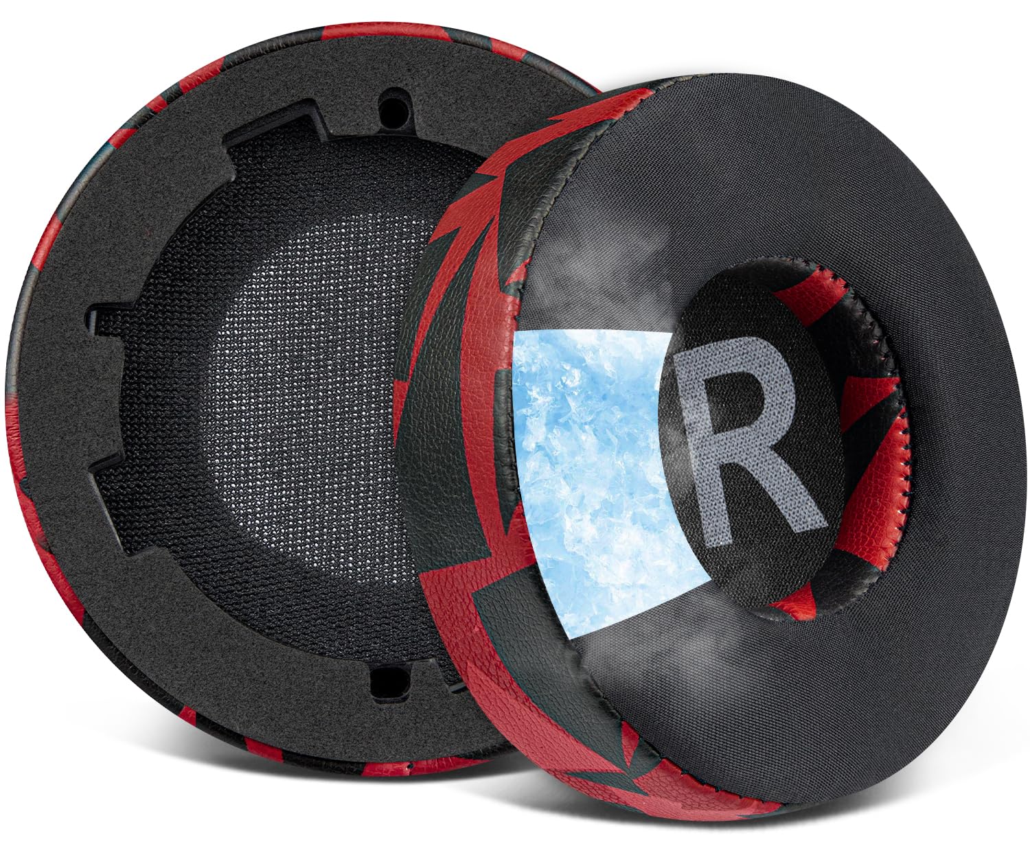 SOULWIT Cooling Gel Earpads Replacement for JBL Tune 600(T600BTNC 600BTNC)/660(T660NC 660NC)/670(T670NC 670NC) Headphones, Ear Pads Cushions with Ice