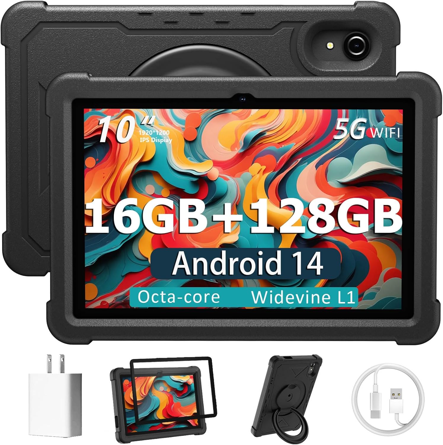Tablet 10 Inch Android 14 Tablet