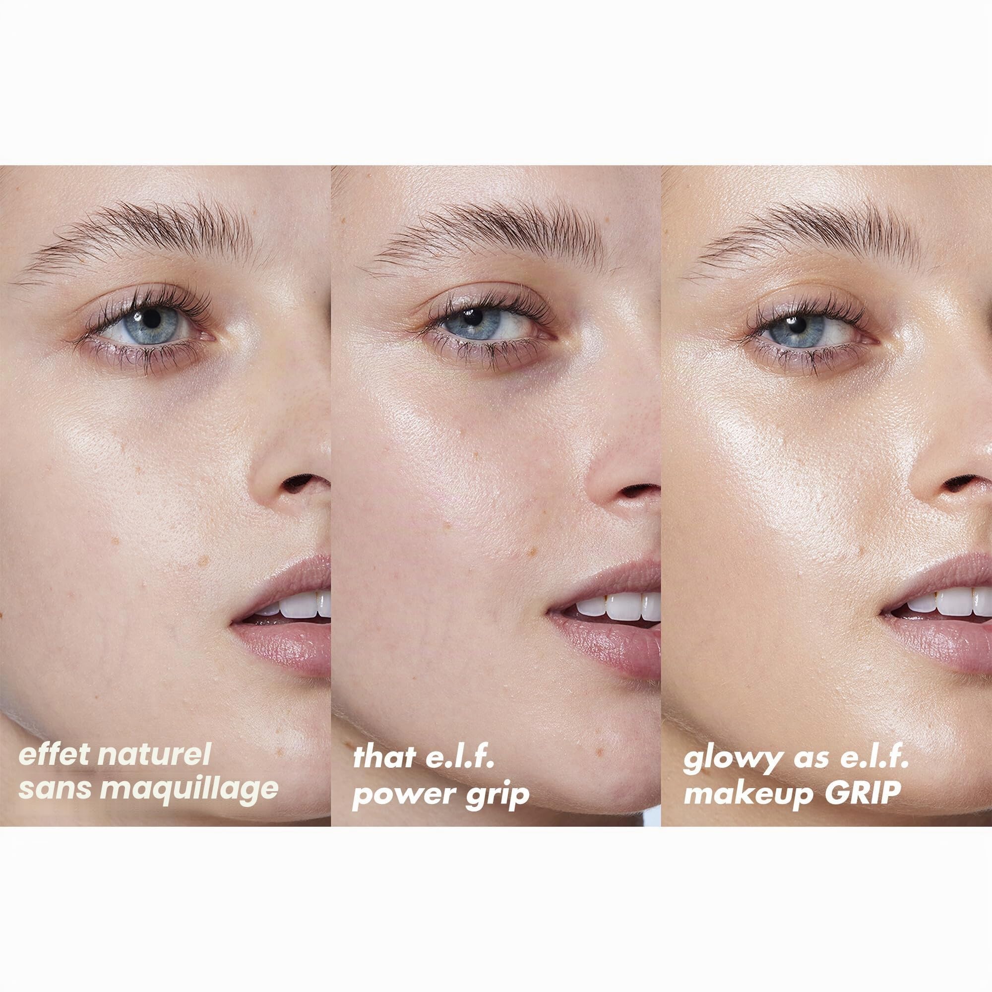 e.l.f. Power Grip Primer + 4% Niacinamide Mini, Apprêt pour le visage en gel et hydratant, uniformise la peau et illumine, fixe le maquillage, végétalien et sans cruauté