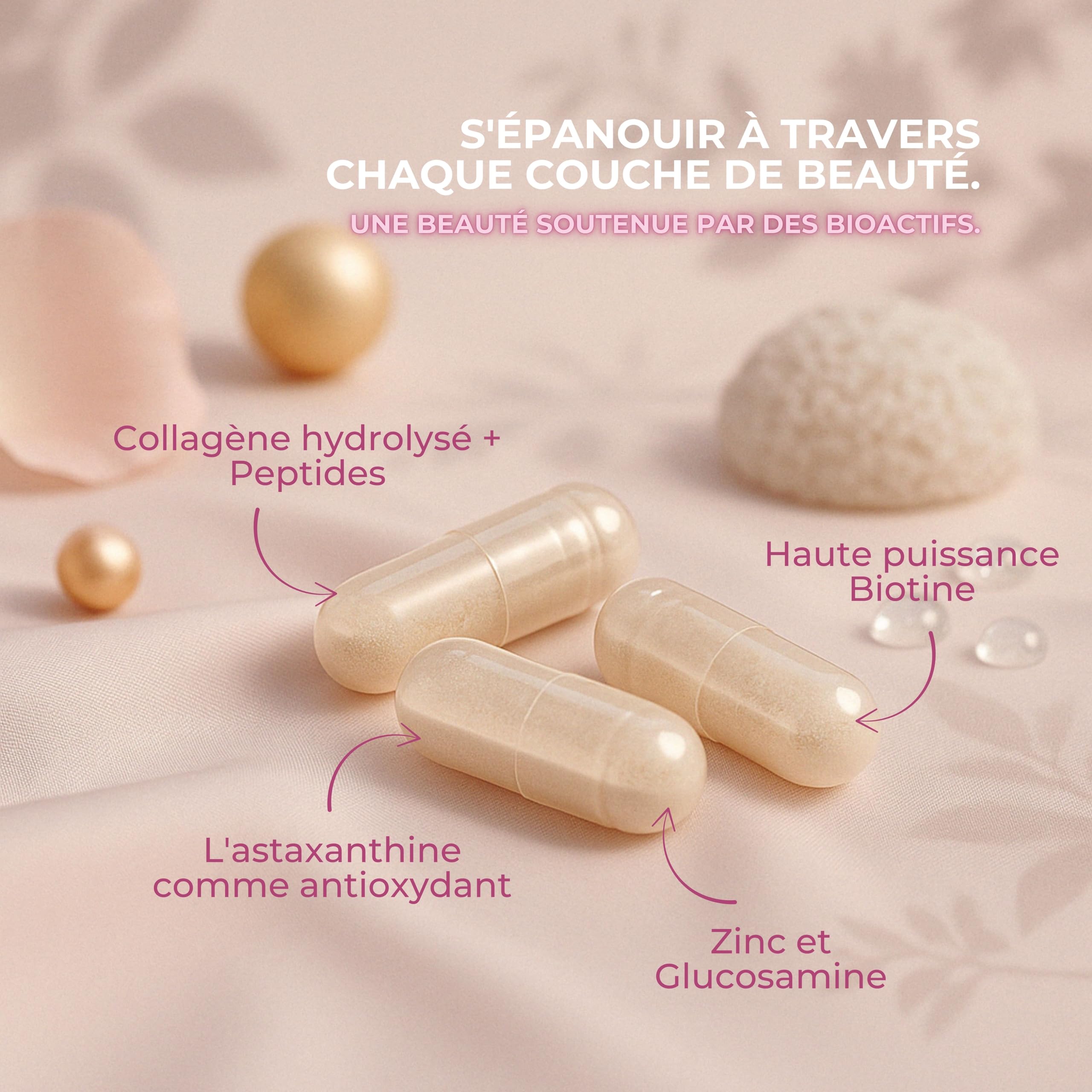 Anti chute de cheveux femme - Pousse Cheveux Très Rapide Femme – Vitamines Biotine Cheveux Life Pro Woman – Anti Chute Cheveux Femme + Biotine Pousse Rapide – Zinc + L-Cystine – 90 Gélules