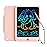 LCD Writing Tablet 10 Inch, Toys for 3 4 5 6 7 8 9 10 Year Old Boys Girls, Colorful Doodle Board Drawing Tablet, Gift for Boys Toddlers Age 3-12 Years, Memo Board, Drawing Pads with Lanyard (Pink)