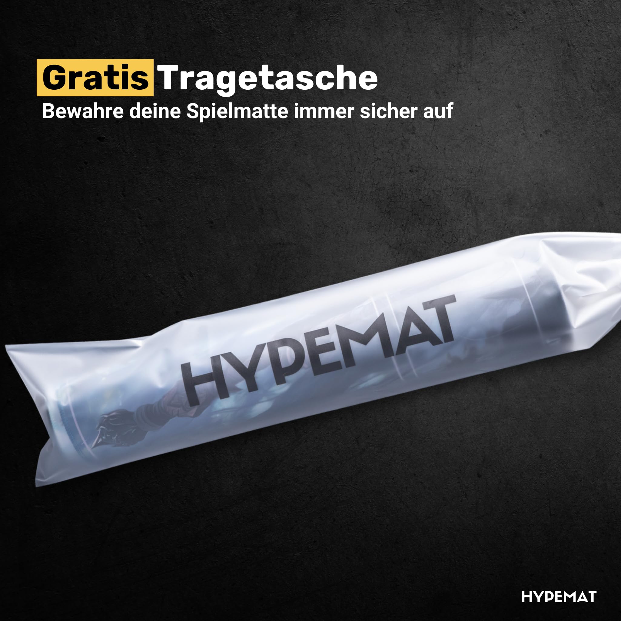 Playmat für MTG TCG – Spielmatte für 1 Spieler | Perfekt für Anfänger & Fortgeschrittene | Inkl. Gratis Tasche (Wizard) – rutschfest & Langlebig