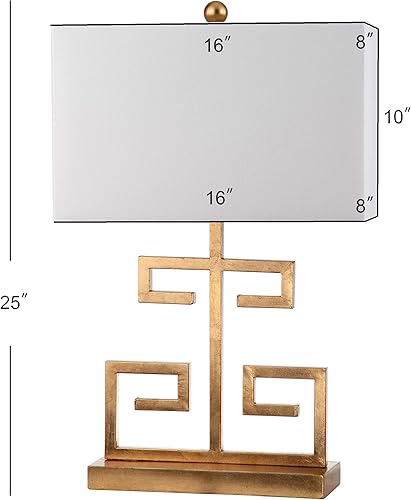 Miniatura 8 de SAFAVIEH Lighting Collection - Juego de 2 lámparas de mesa de mesa para dormitorio, sala de estar, oficina en casa, escritorio y mesita de noche