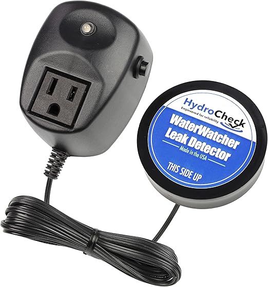 HydroCheck Water Sensor Alarm, Smart Water Leak Detector for Home & Basements Made in The USA