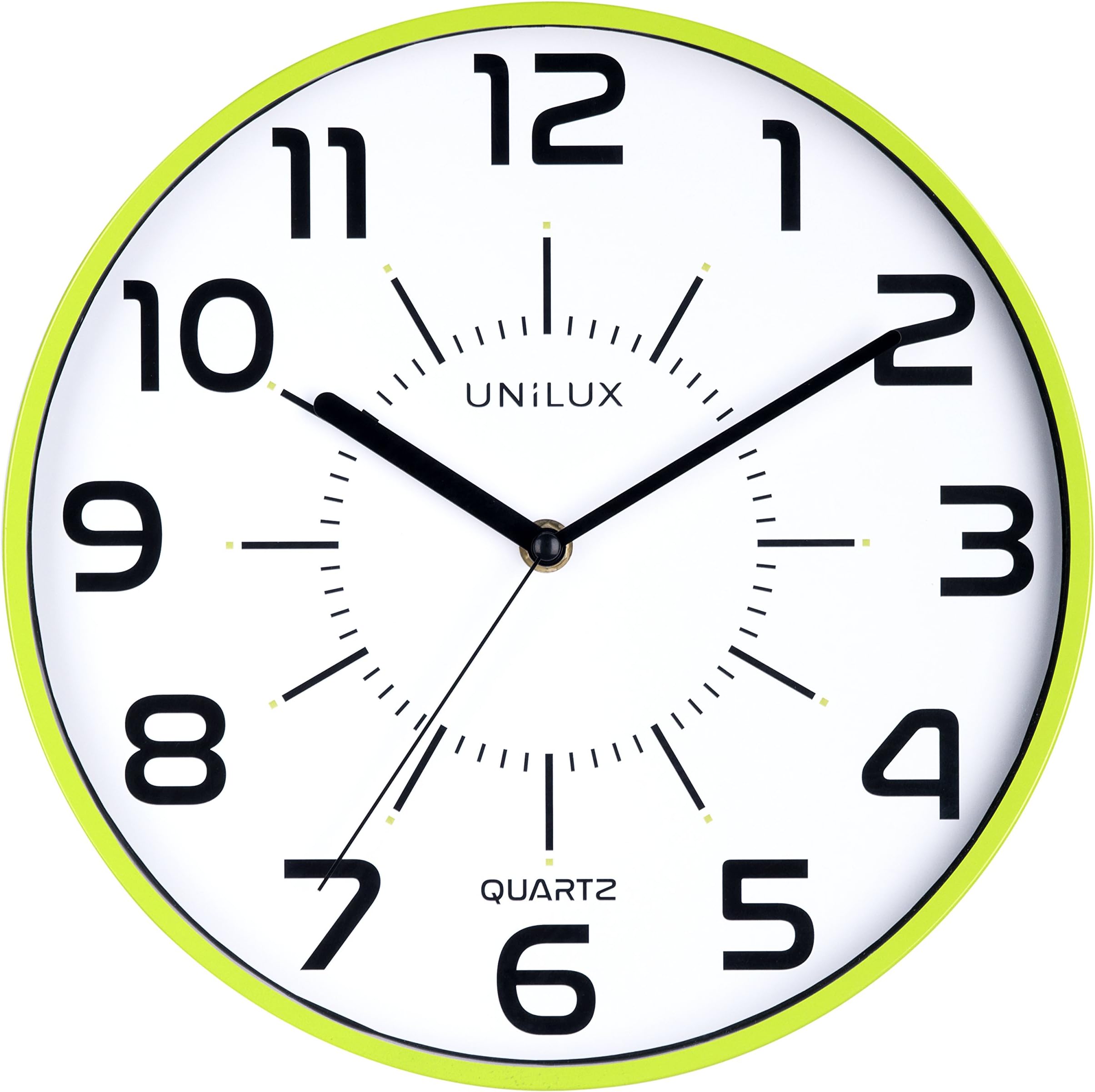 Horloge Murale Ronde IGUGI – Design Quartz Simple Et élégant, 20 Cm De Diamètre
