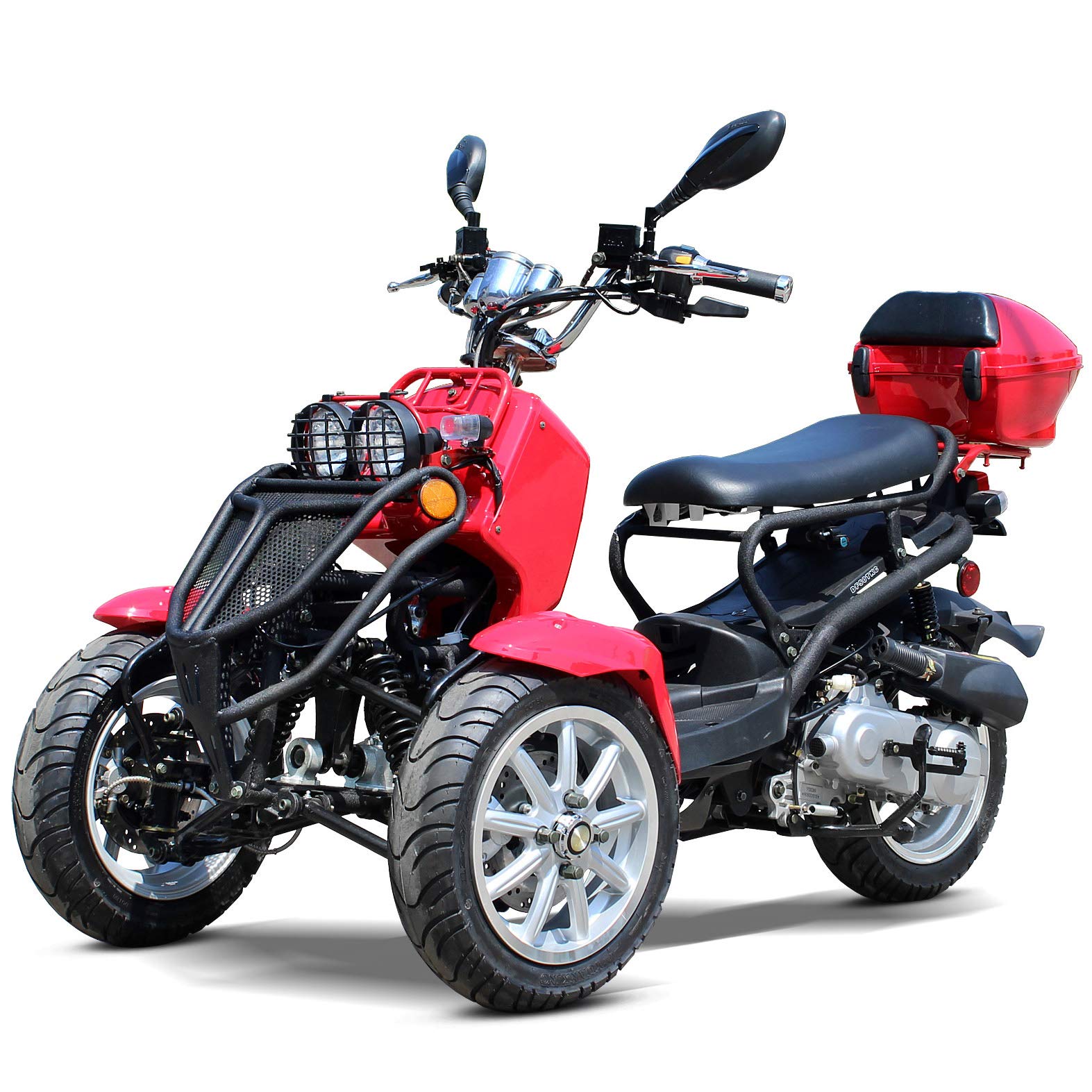 DONGFANG 49cc Trike Scooter Gas Moped 