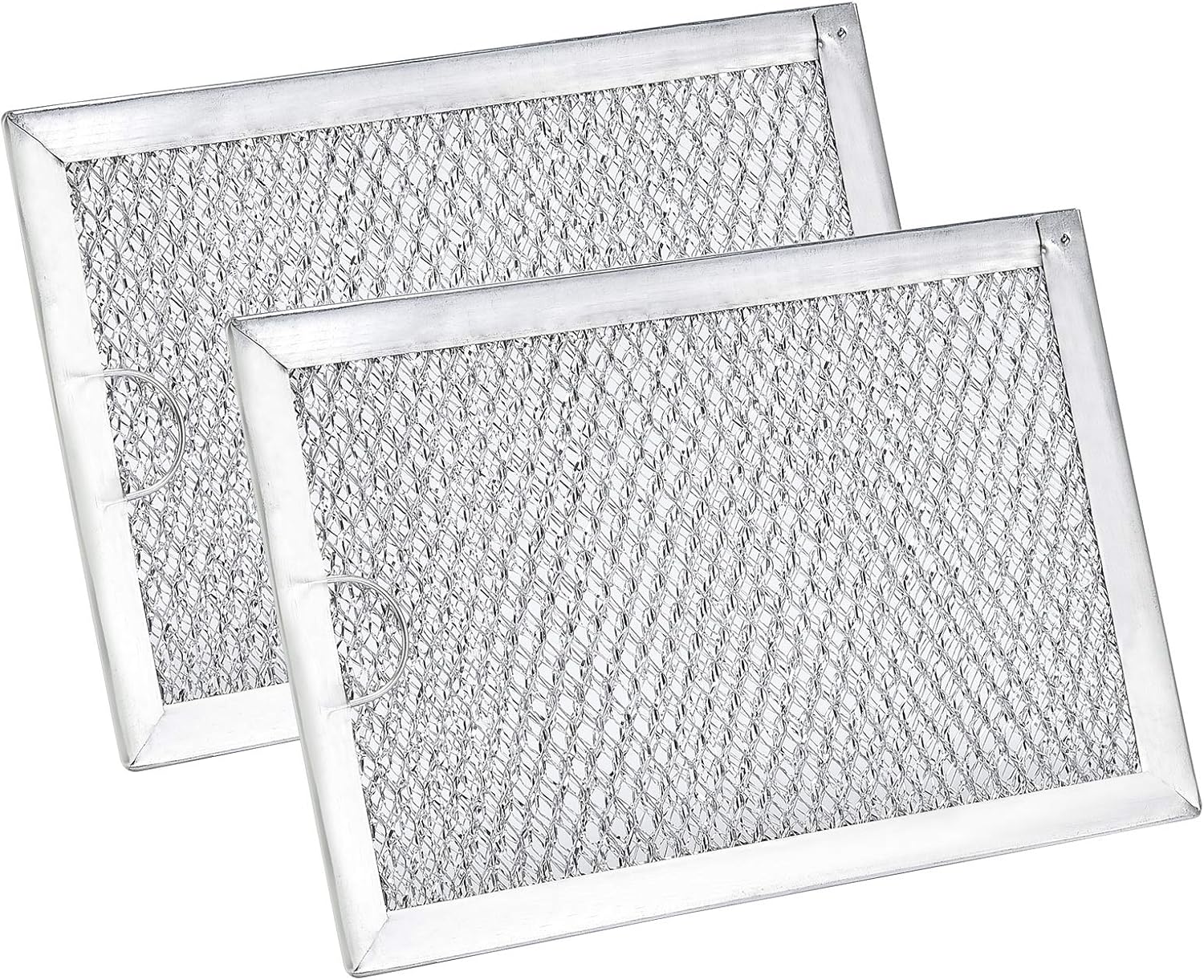 WB06X10309 Filter Microwave oven Grease Filter [ Packed In Box] Compatible with GE Microwave Filter Replacement Parts by AMI - 7-5/8 x 5 x 3/32 Inch 2 Packs: Appliances